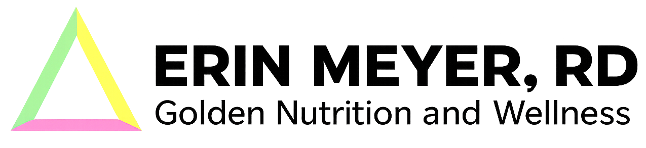 Logo for Golden Nutrition and Wellness/Erin Meyer, RD site